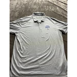 Puma Michelob Ultra Organic Seltzer Polo Shirt Mens XL‎ Gray Golf